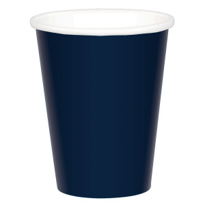FET verre de carton true navy