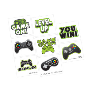 FET tatouage theme jeux video