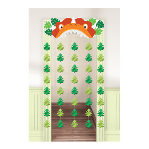 FET guirlande feuille theme dino