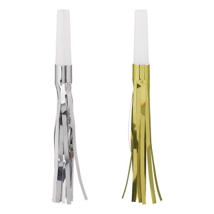 FET 30 pcs flutes argent or