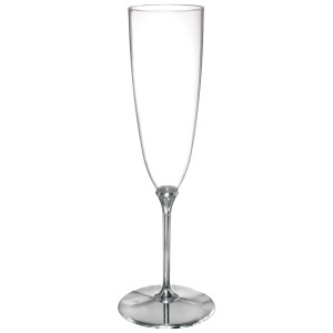 FET verre a champagne argent