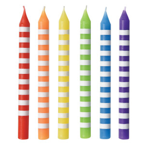 FET chandelle coloré