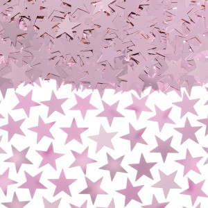 FET confettis étoile rose
