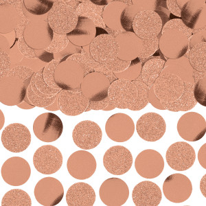 FET confettis rose gold rond