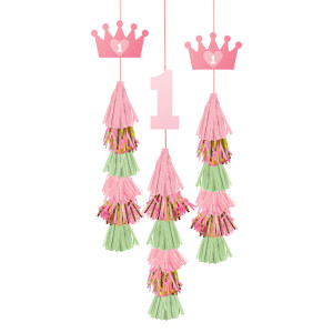 FET dangle decoration rose suspendu