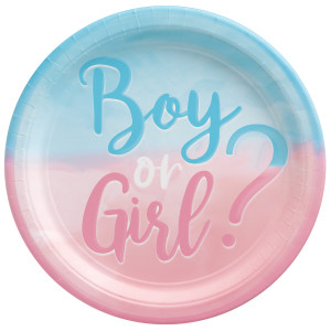 FET grand assiette boy and girl
