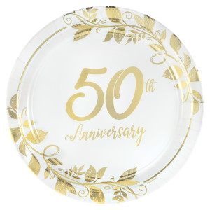 FET petite assiette 50e or