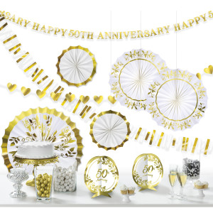 FET decoration de table 50 ans