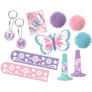 FET paquet économique mélangé 48pcs papillon