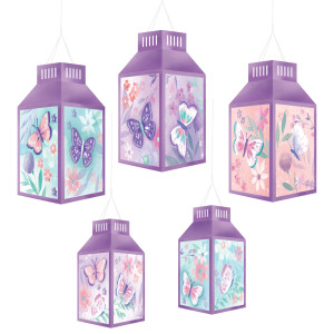 FET lentere de decoration papillion
