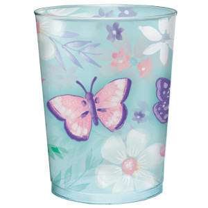 FET verre papillion en plastique