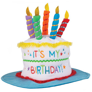 FET chapeau de fête gateau