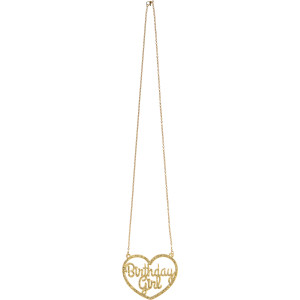 FET collier en coeur pour anniversaire