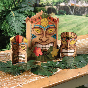 FET decoration pour table tiki