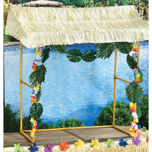FET set dessus de table cabane tiki