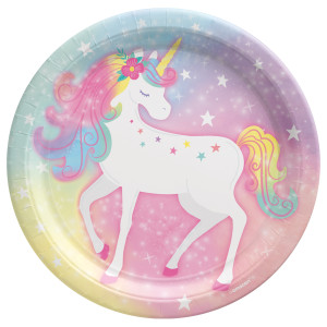 FET grande assiettes licorne