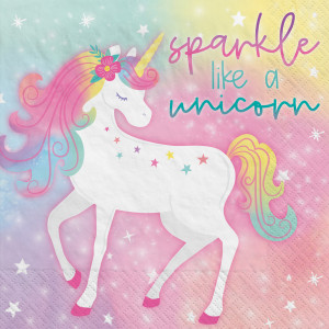 FET grande napkin licorne