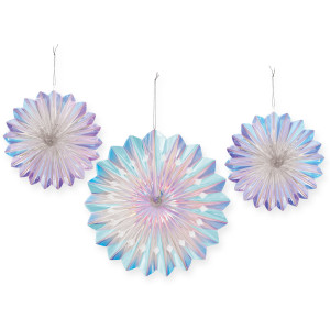 FET deco éventail irisée