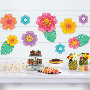 FET decorations de fleurs de papier