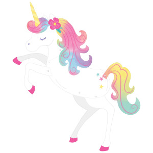 FET decoaration de mur licorne
