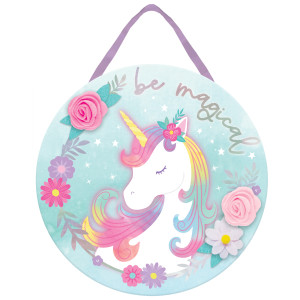 FET centre de table licorne