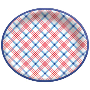 FET grande assiette ovale 20 pcs