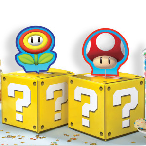 FET ensemble 2pcs centre de table-super mario