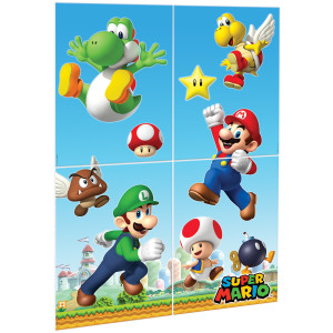 FET decoration murales super mario