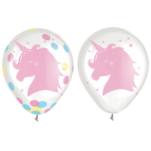 FET ballon licorne 6pcs