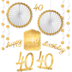 FET ensemble de decorations 40e