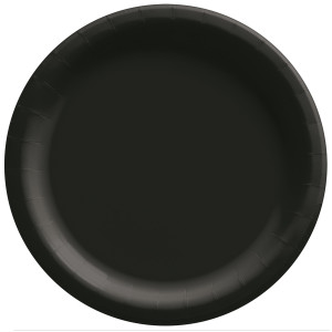 FET assiette noir 20pk