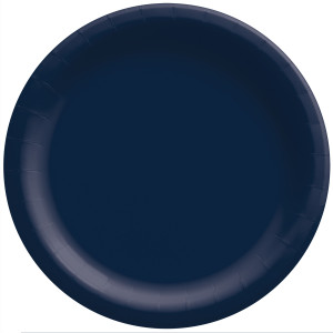 FET assiette p bleu navy 20x
