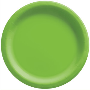 FET assiettes carton vert