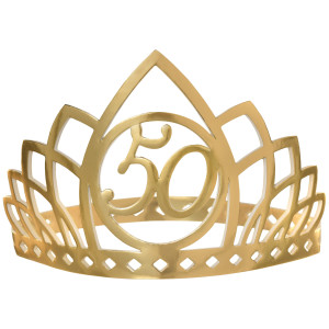 FET couronne 50 ans or