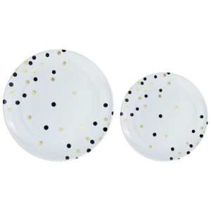FET assiettes en plastique 20pcs