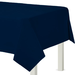 FET nappe vinyl bleu navy 54x108