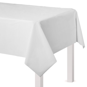 FET nappe de table flannel blanc