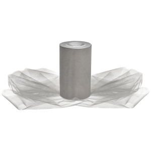 FET rouleau de tul gris 65yd