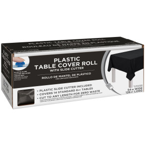 FET rouleau de nappe en plastique noir