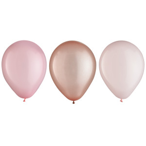 FET ballon mix rose 5 pouce 25pcs