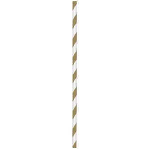 FET paille en papier or