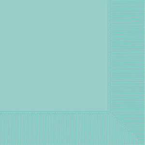 FET napkin grande bleu aqua