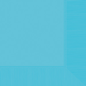 FET napking bleu aqua
