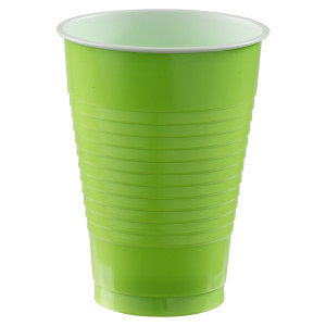 FET verre en plastque 20pk vert lime