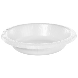 FET assiette bol en papier blanc 20x
