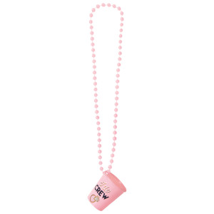 FET collier avec verre mariage