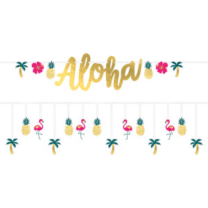 FET decoration banniere aloha