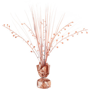 FET centre de table rose et or
