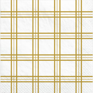 FET 40 serviette de table a carreaux