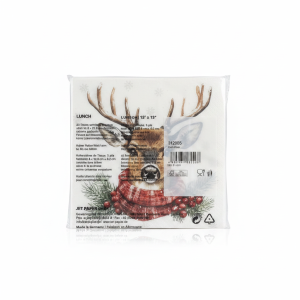 XMS pqts napkins -renne de noel (#00406) #312005